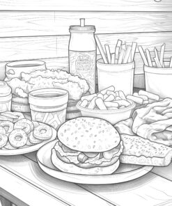 Fast Food Coloring
