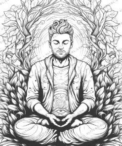 Meditation Coloring