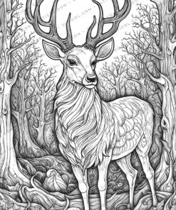 Reindeer Coloring