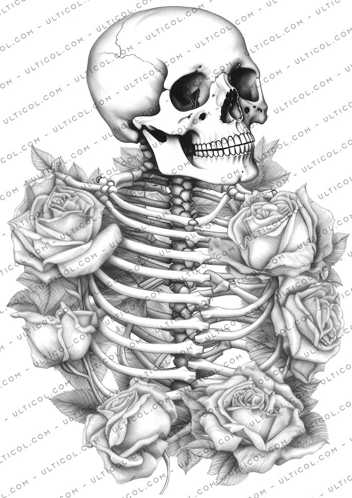 Floral Anatomy Coloring