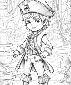 Little Pirate Coloring Pages