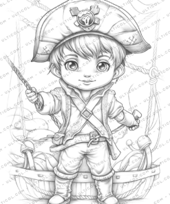 Little Pirate Coloring Pages