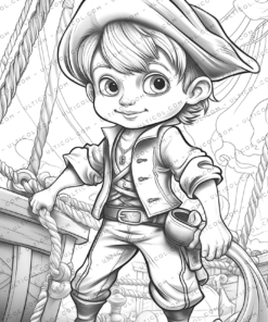 Little Pirate Coloring Pages
