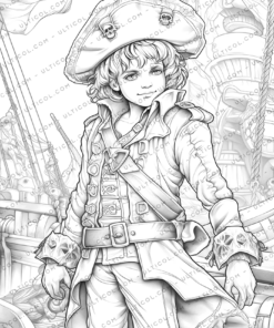 Little Pirate Coloring Pages