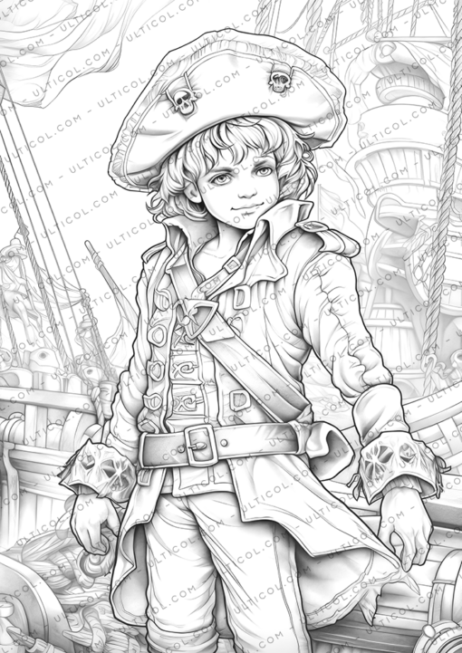 Little Pirate Coloring Pages