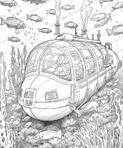 Submarine Coloring