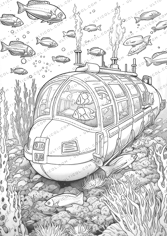 Submarine Coloring