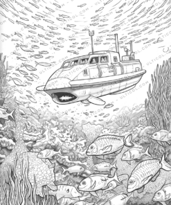 Submarine Coloring