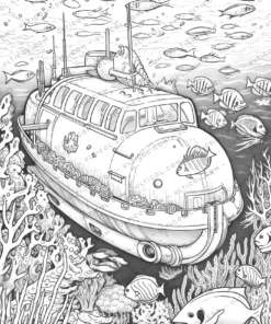 Submarine Coloring