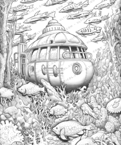 Submarine Coloring