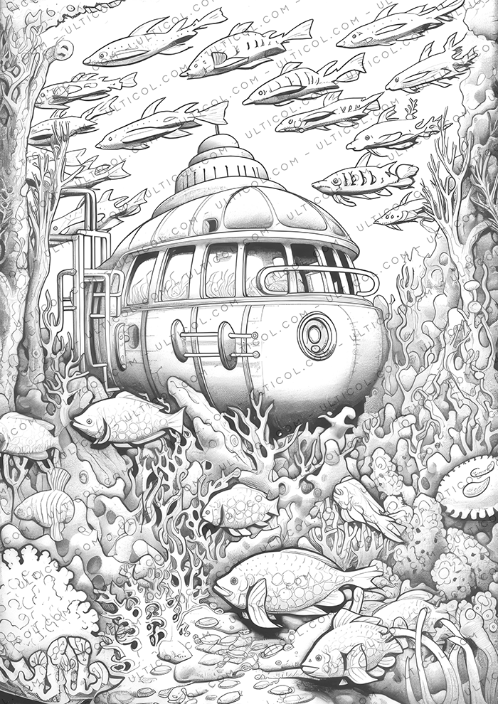 Submarine Coloring