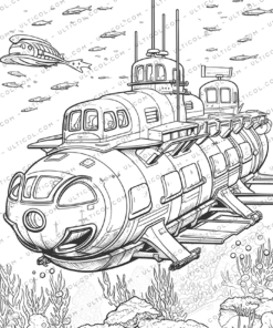 Submarine Coloring