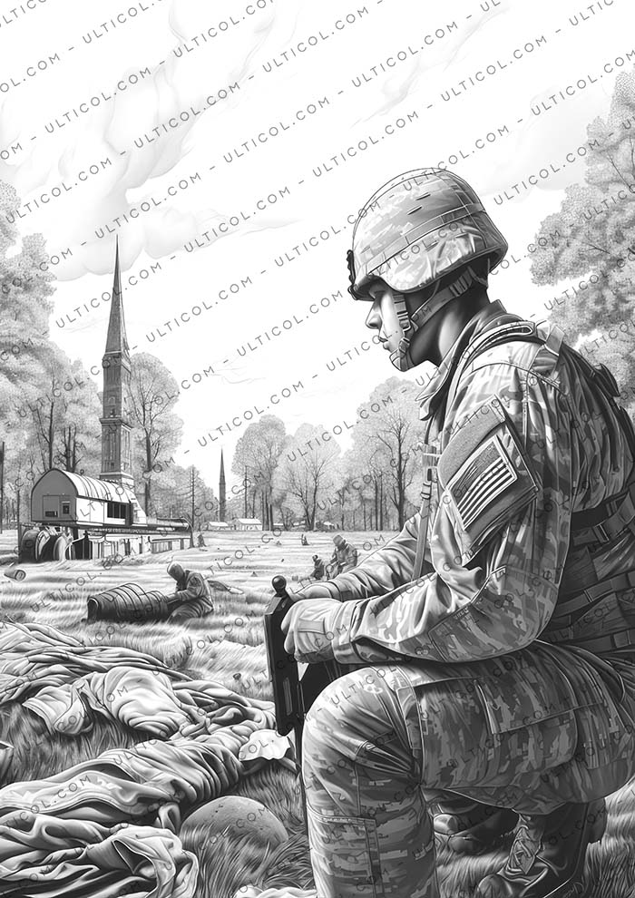 Memorial Day Coloring