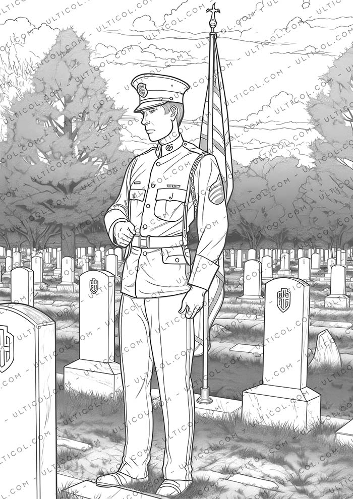 Memorial Day Coloring