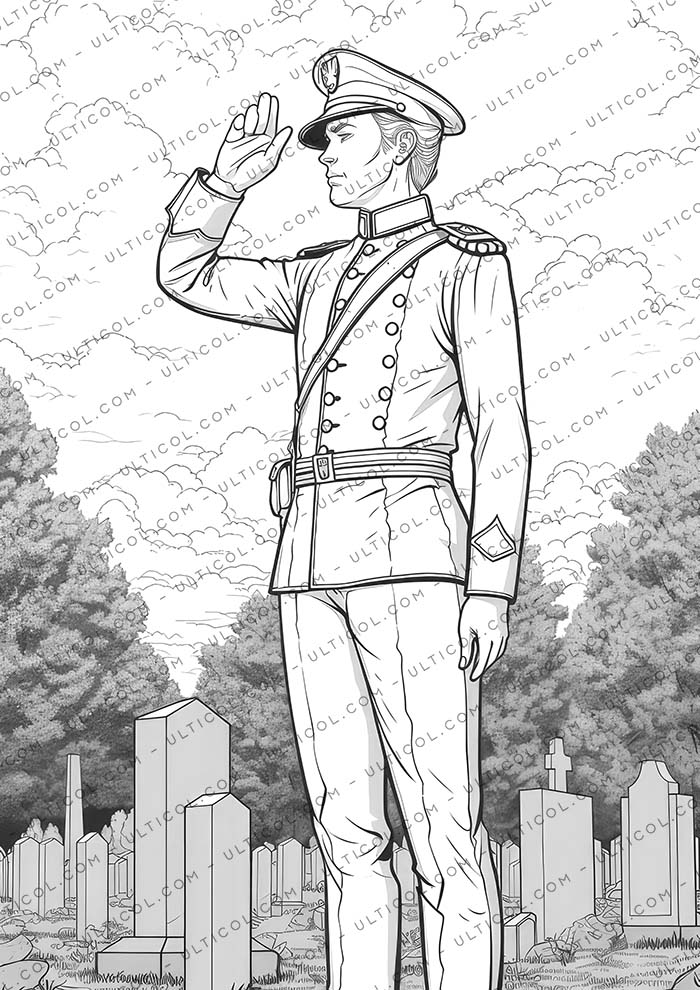 Memorial Day Coloring