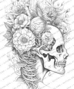 Floral Anatomy Coloring