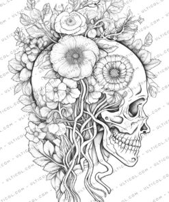 Floral Anatomy Coloring