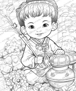 Chinese New Year Coloring