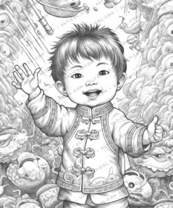 Chinese New Year Coloring