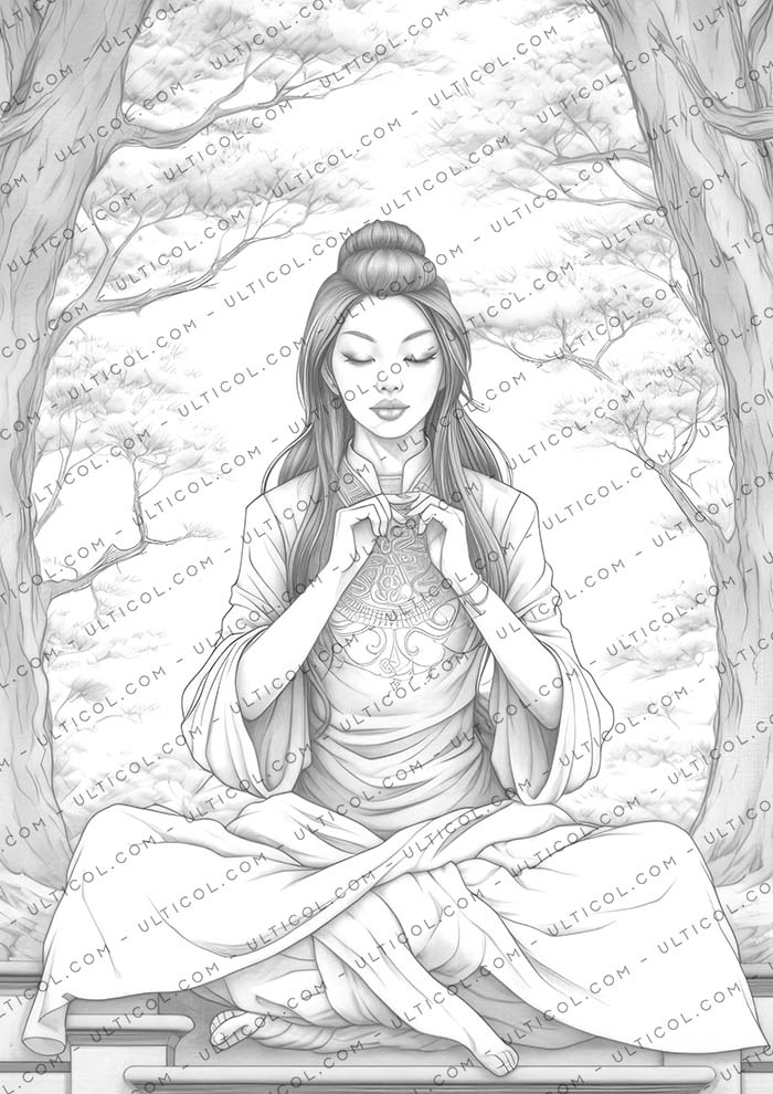 Meditation Coloring
