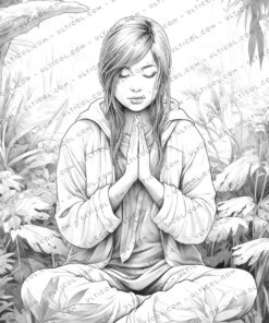 Meditation Coloring