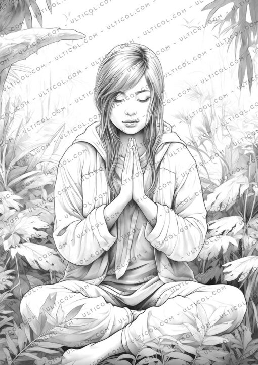Meditation Coloring