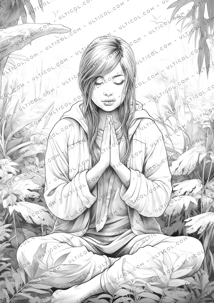 Meditation Coloring