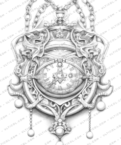 Christmas Baubles Coloring Pages