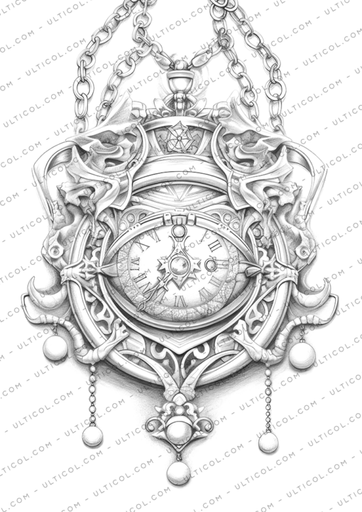 Christmas Baubles Coloring Pages