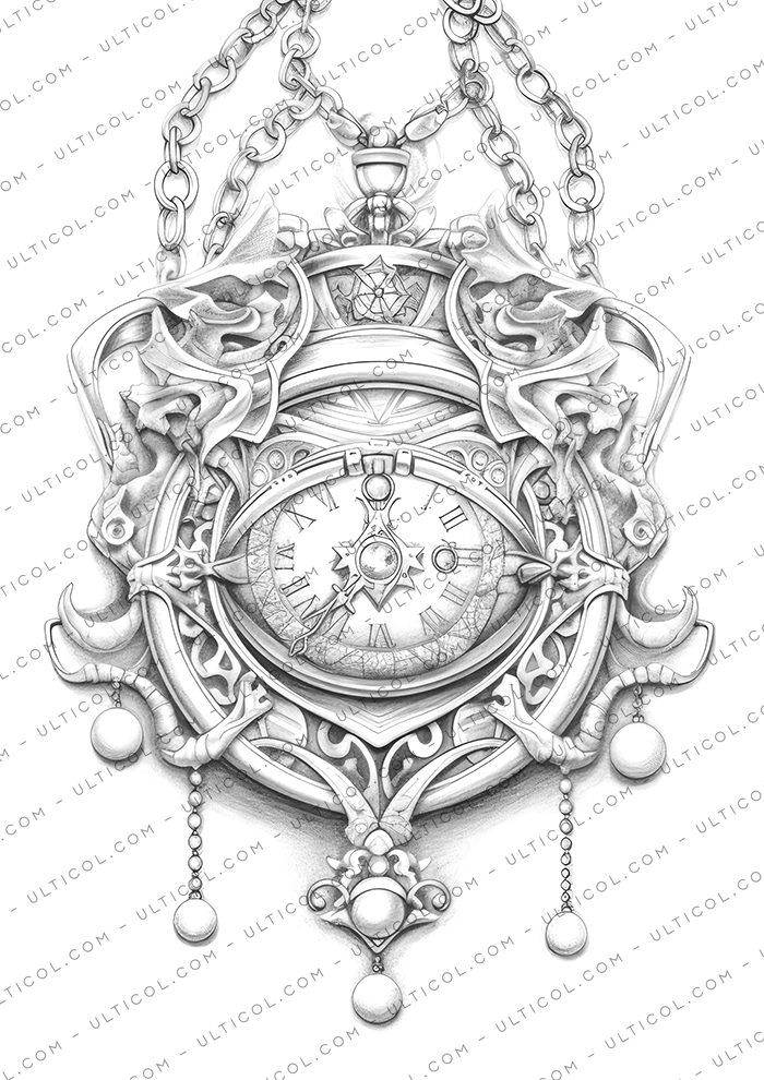 Christmas Baubles Coloring Pages