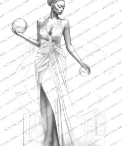 Afro Models Coloring