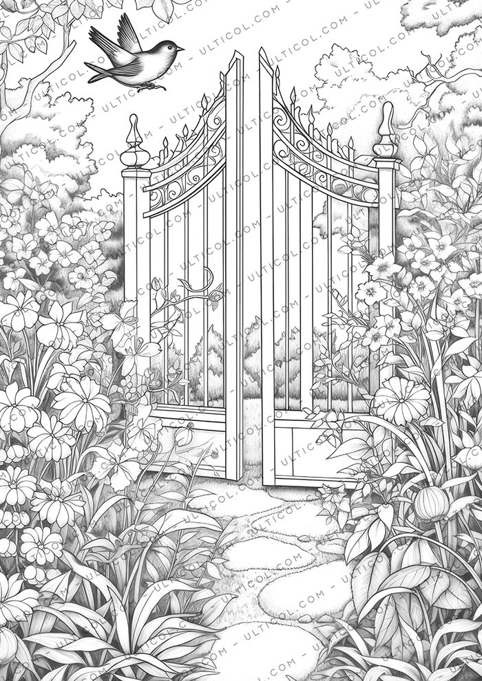 Secret Garden Coloring