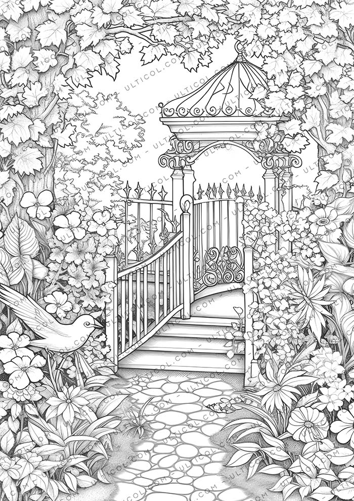Secret Garden Coloring