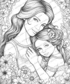 Mothers Day Coloring