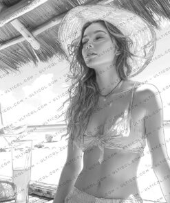 Beach Beauties Coloring