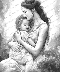 Happy Mother's Day Coloring