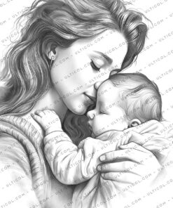 Happy Mother's Day Coloring