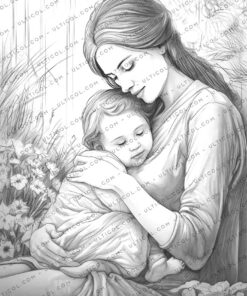 Happy Mother's Day Coloring