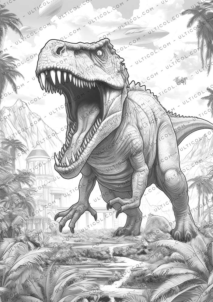 Tyrannosaurus Rex Coloring