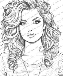 Hairstyles Coloring