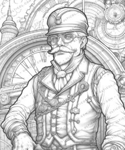 Steampunk Coloring