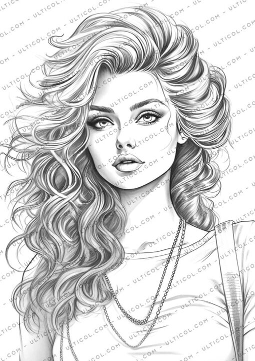 Hairstyles Coloring