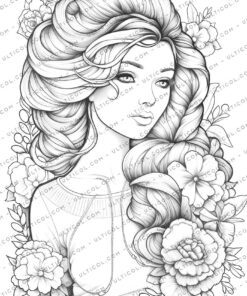 Hairstyles Coloring