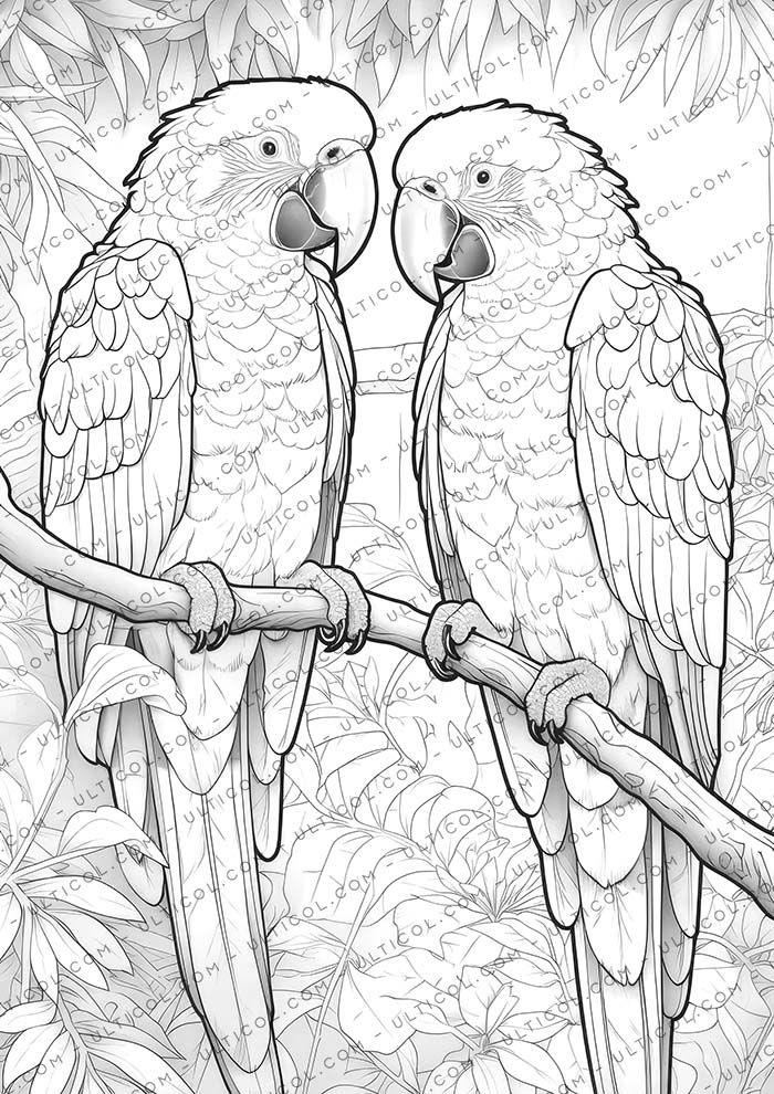 Parrot Coloring