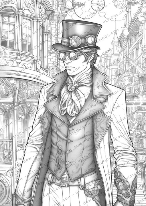 Steampunk Coloring