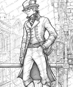 Steampunk Coloring