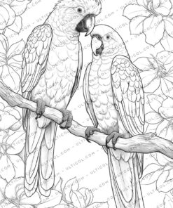 Parrot Coloring