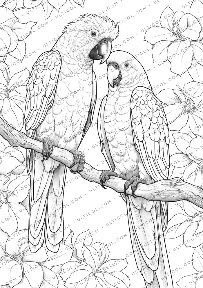 Parrot Coloring
