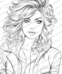 Hairstyles Coloring