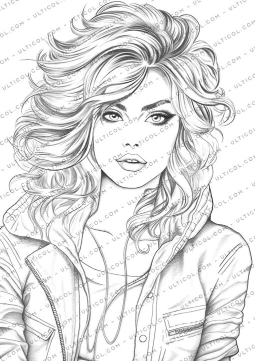 Hairstyles Coloring